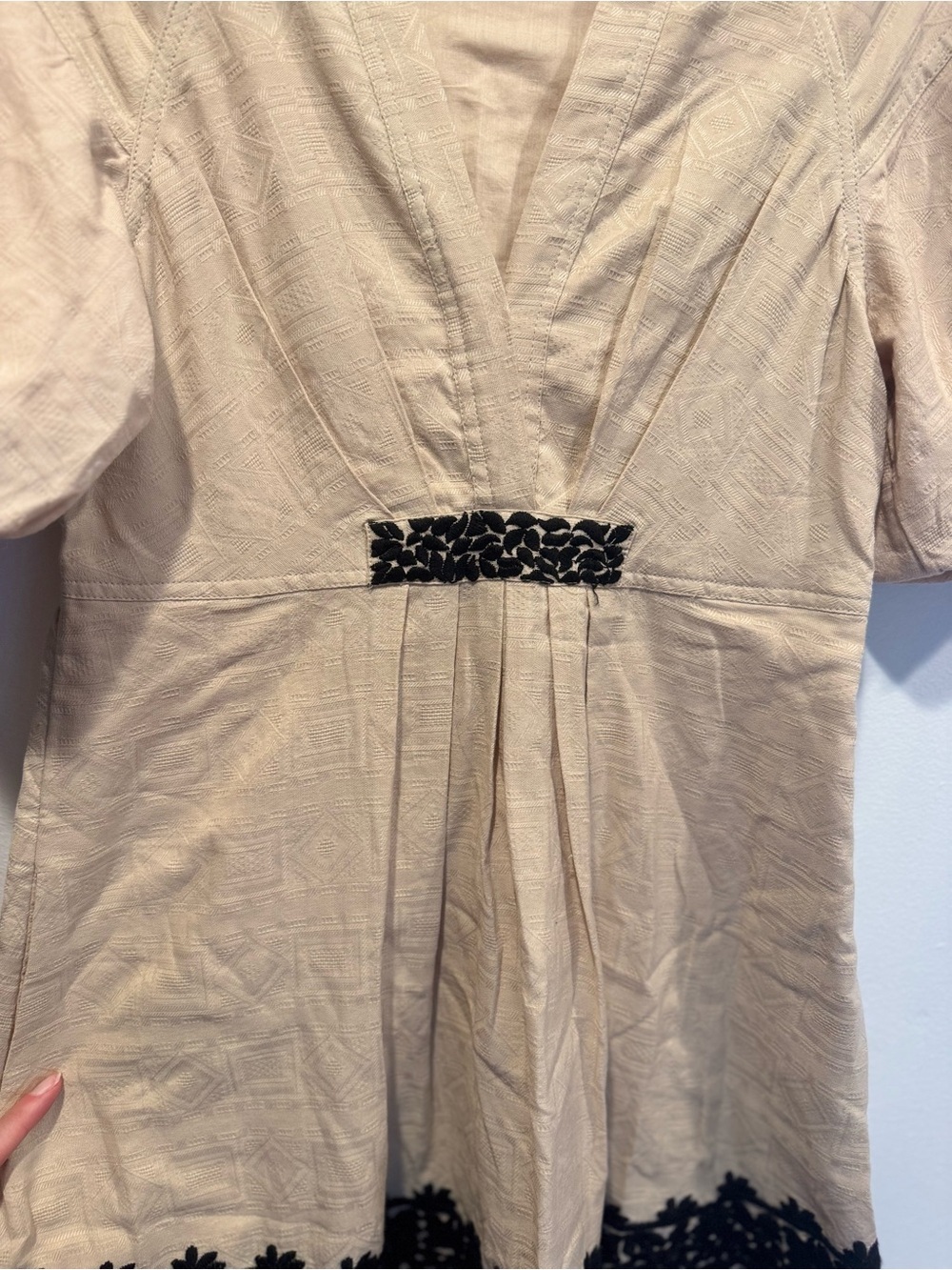 Anthropologie Orla Embroidered Mini Dress - Picture 4 of 7